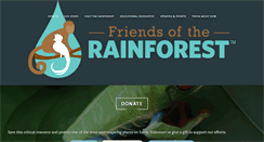 Desktop Screenshot of friendsoftherainforest.org